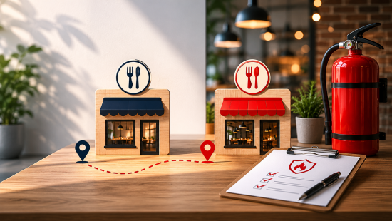 Provozujete dvě stejné restaurace nebo bary? Pozor: podmínky požární ochrany se v nich mohou výrazně lišit.